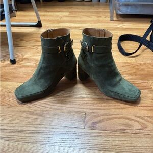 Sezane Brooklyn Boots - Khaki